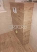 Osadenie a obloženie geberitu